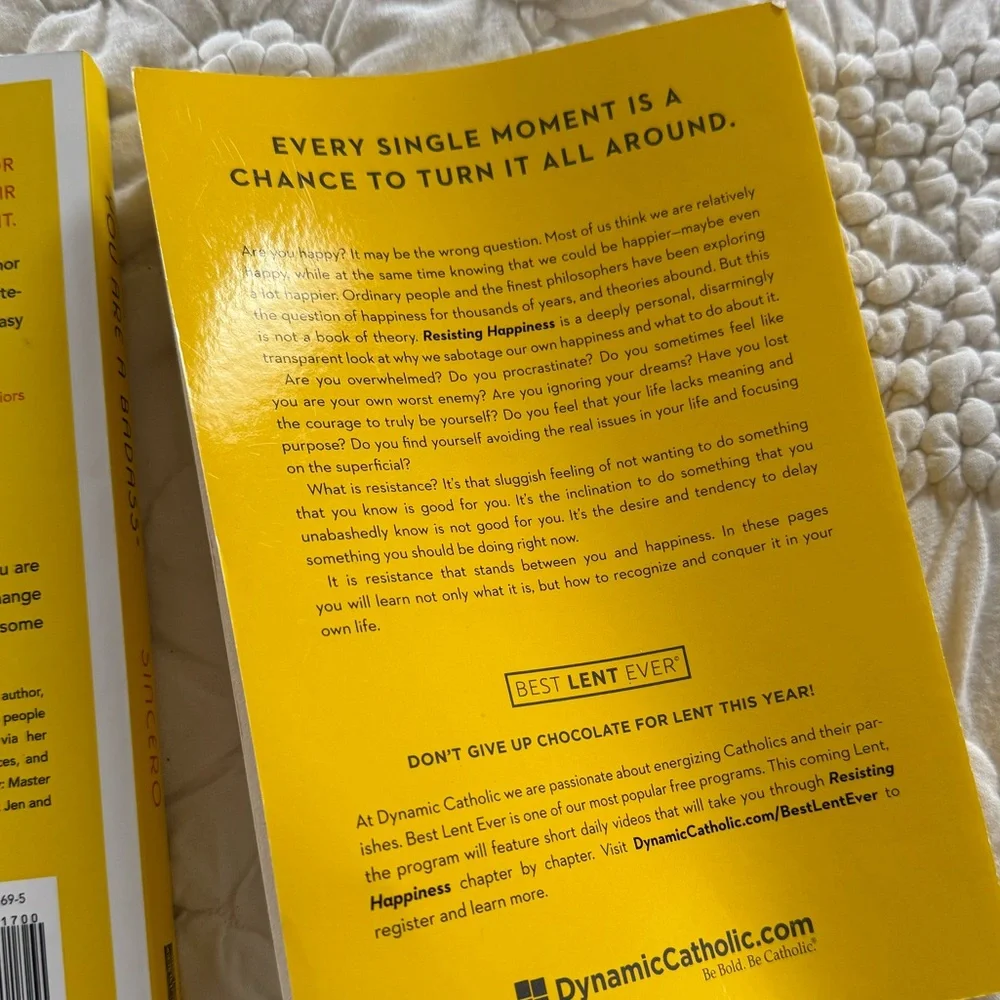 Inspirational Book Set - Yellow, Gray, Blue Covers - Picture 7 of 7